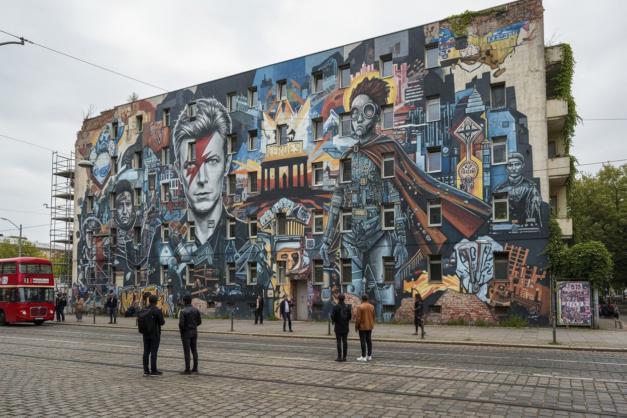 Berlin — stolica europejskiego graffiti i murali