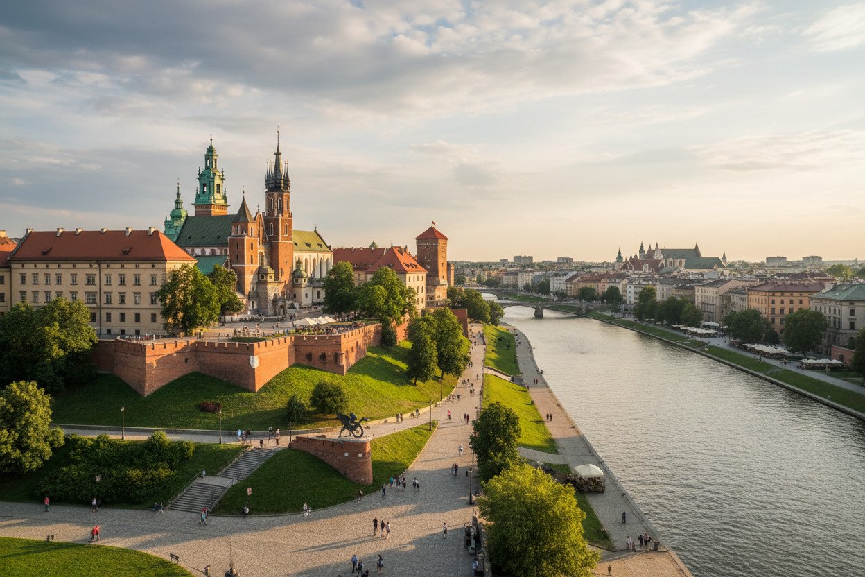 Dzień pierwszy — Kraków atrakcje na Wzgórzu Wawelskim i w Starym Mieście