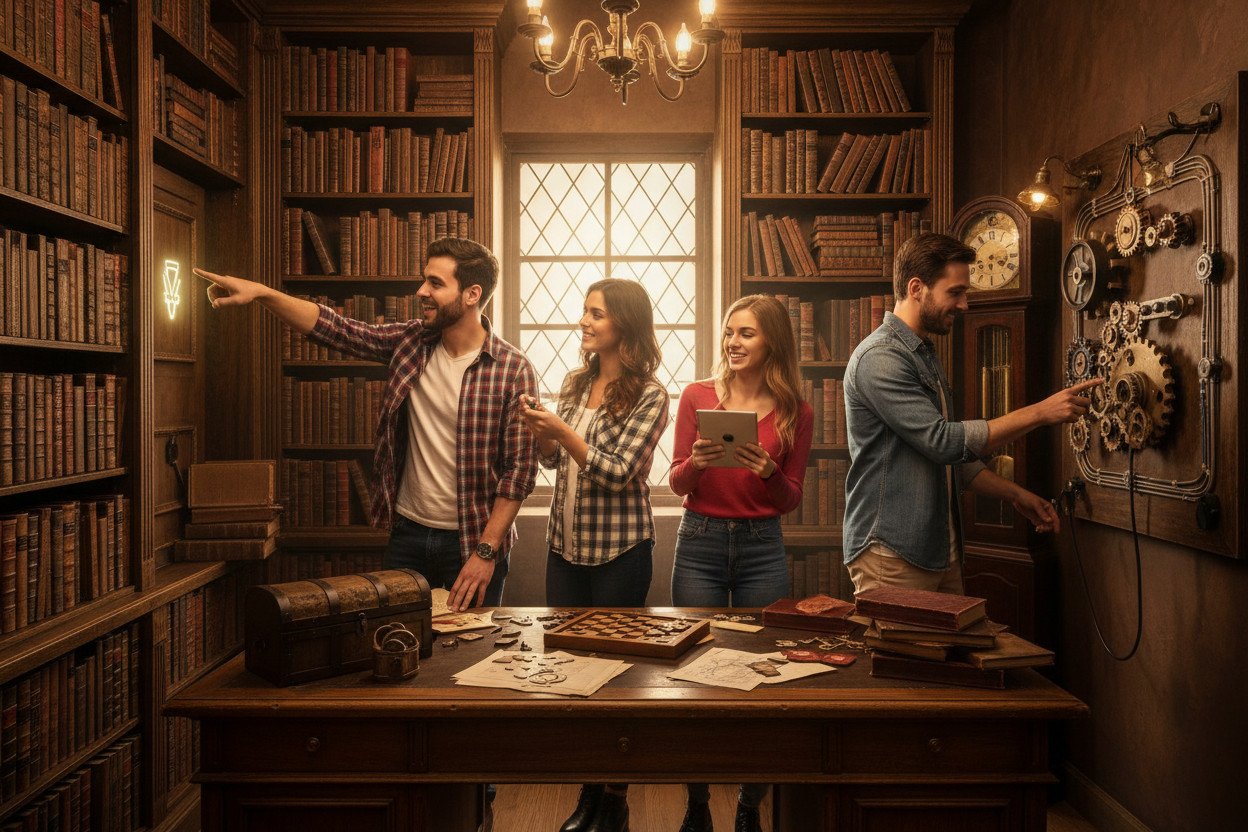 Escape room co to — mechanika zabawy i zasady gry