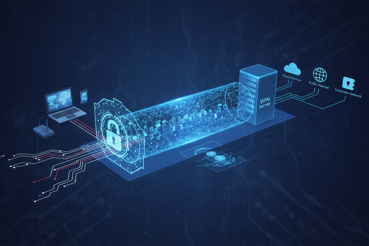 Jak działa wirtualna sieć prywatna — mechanizm szyfrowania i tunelowania