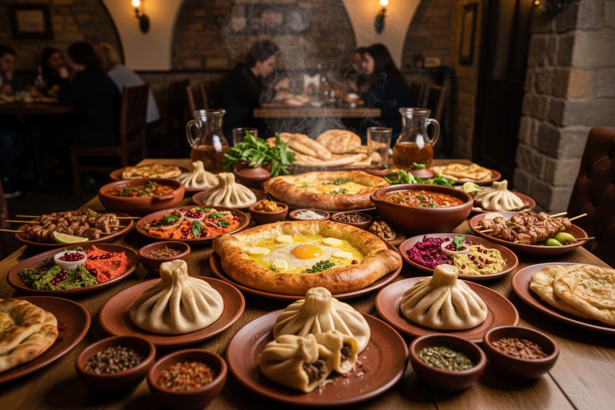 Kuchnia gruzińska w Tbilisi — gdzie jeść i co to kosztuje