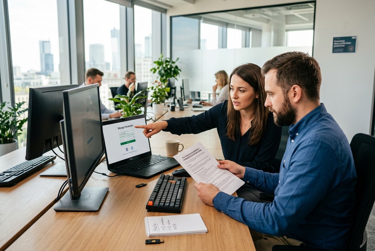 Polityka bezpieczeństwa i zarządzanie hasłami w MŚP