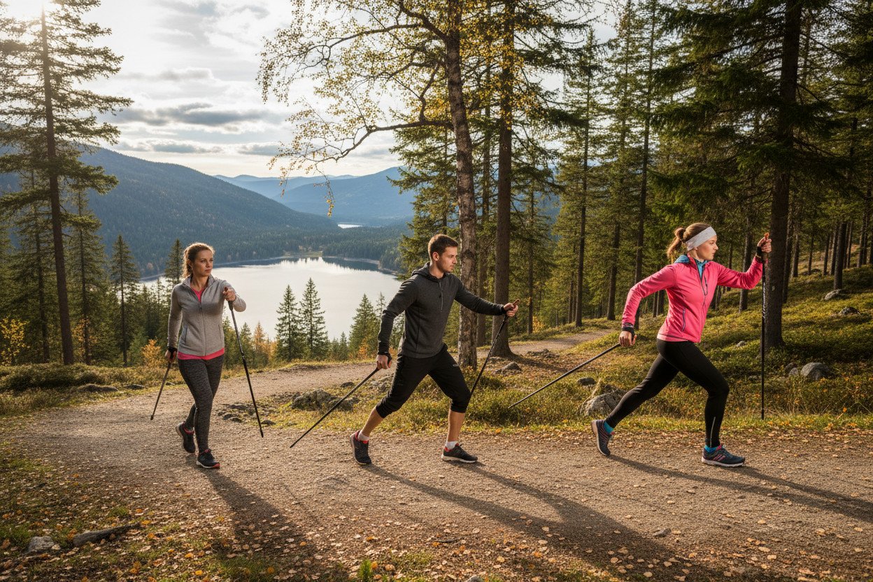 Prawidłowa nordic walking technika — od podstaw do zaawansowania