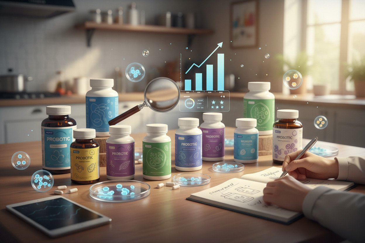 Probiotyki ranking — jak oceniamy konkretne preparaty