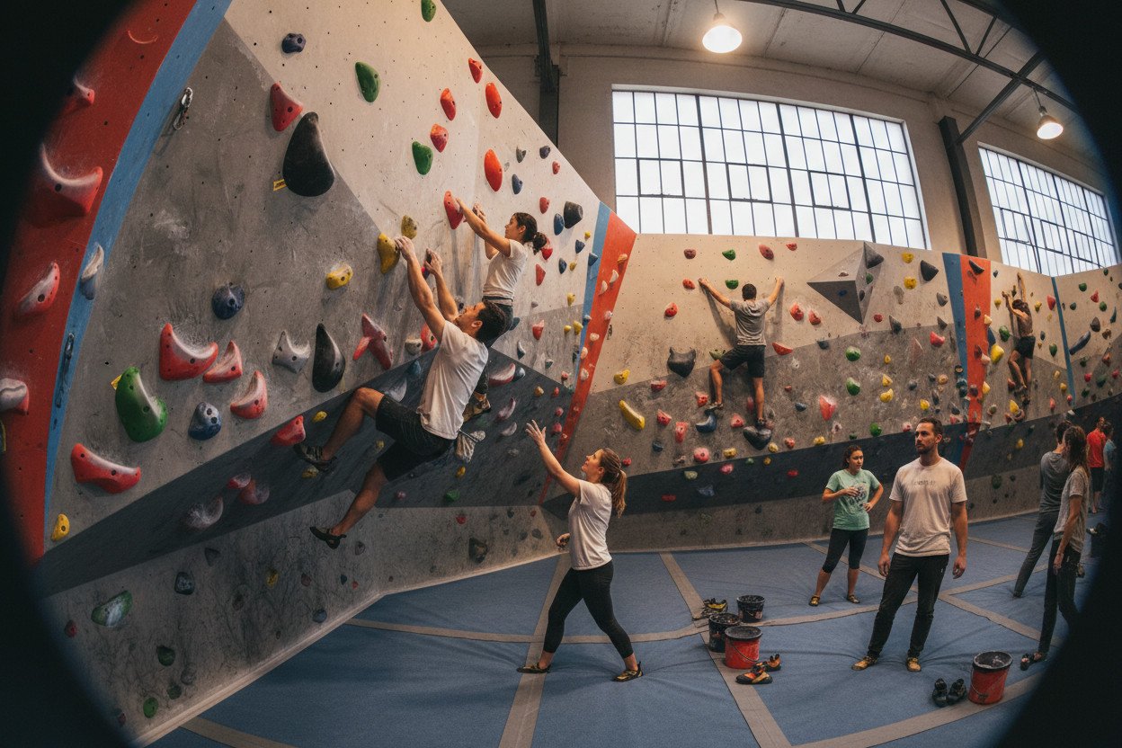 Ścianka wspinaczkowa — jak wygląda sesja od środka