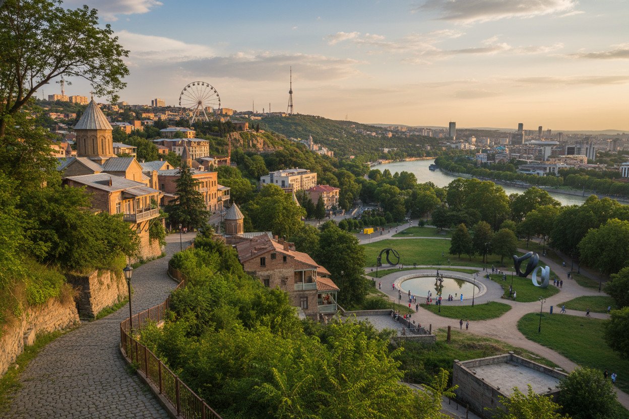 Tbilisi atrakcje poza szlakiem — Szabasaburi, Mtatsminda i Vake