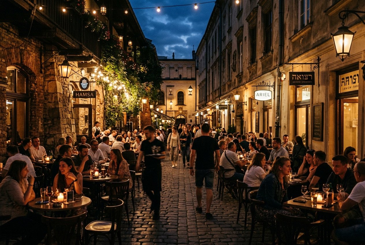 Wieczór przy Kazimierzu — klimat, który trudno wytłumaczyć